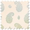 Petal & Block Paisley Mist, Neem - Roman Blind